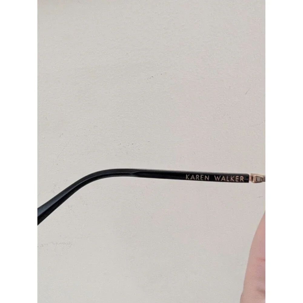 Karen Walker Dark Matter Black Sunglasses